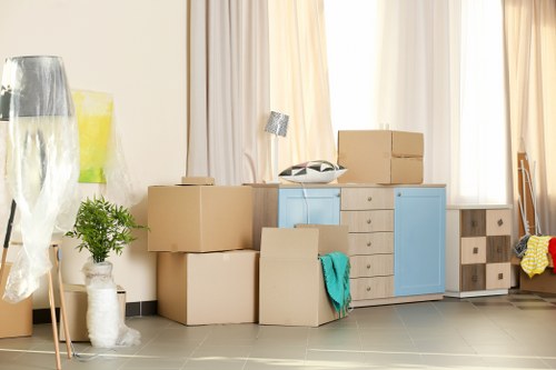 Commercial moving team planning a business relocation in Walthamstow