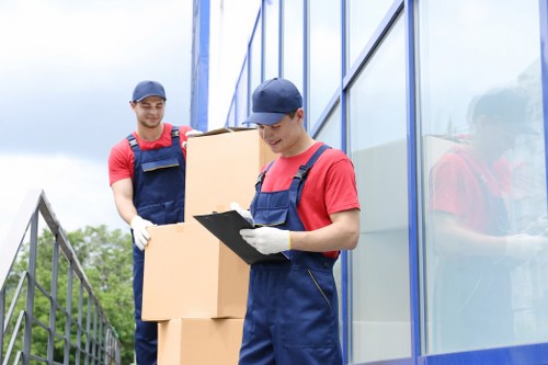 Careful box packing and labelling for local removals in Walthamstow