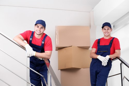 Professional loading of a removal van in Walthamstow