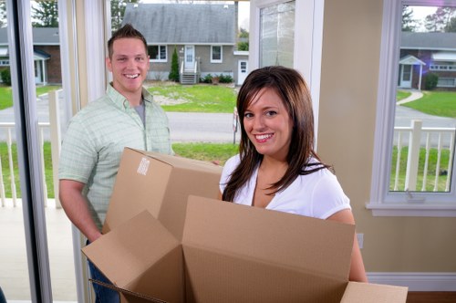 Professional team preparing piano removals in Walthamstow