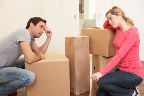 Local removal team navigating a home move in Walthamstow streets