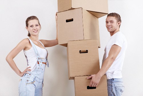 Bubble wrap, tape, and protective packing materials for secure item transport